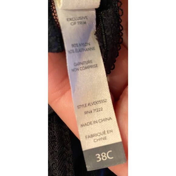 Lucky Brand Black Bra 38C Padded - Picture 5 of 8